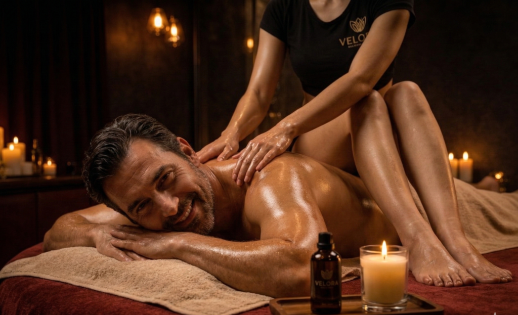 Relaxation oil massage service at Velora Retreat Camberwell Melbourne