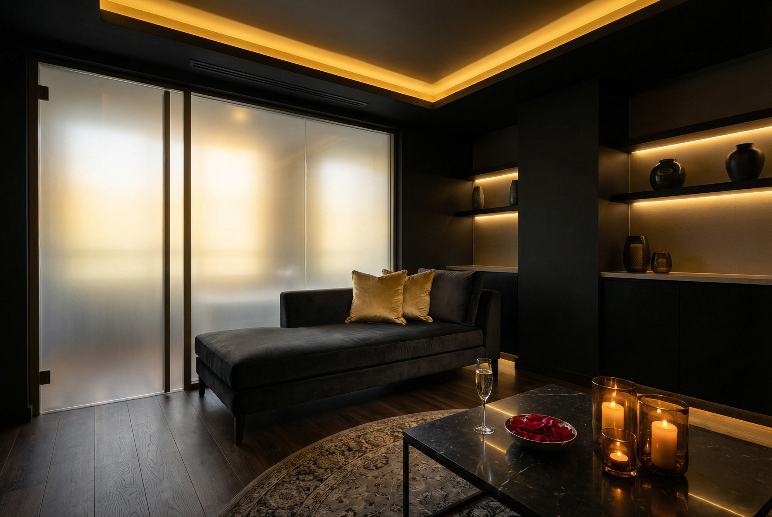 VIP Lounge Area - Velora Retreat